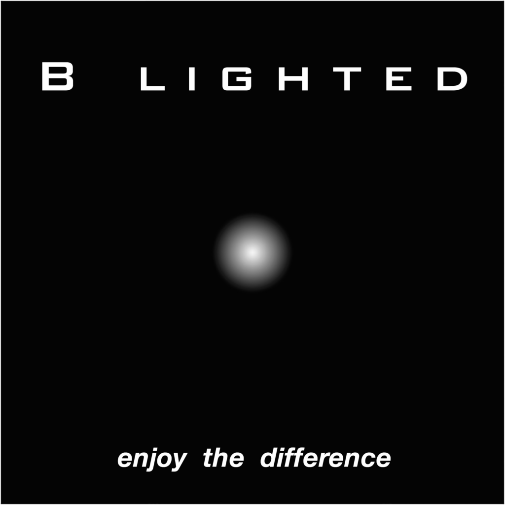 B-Lighted Logo Black